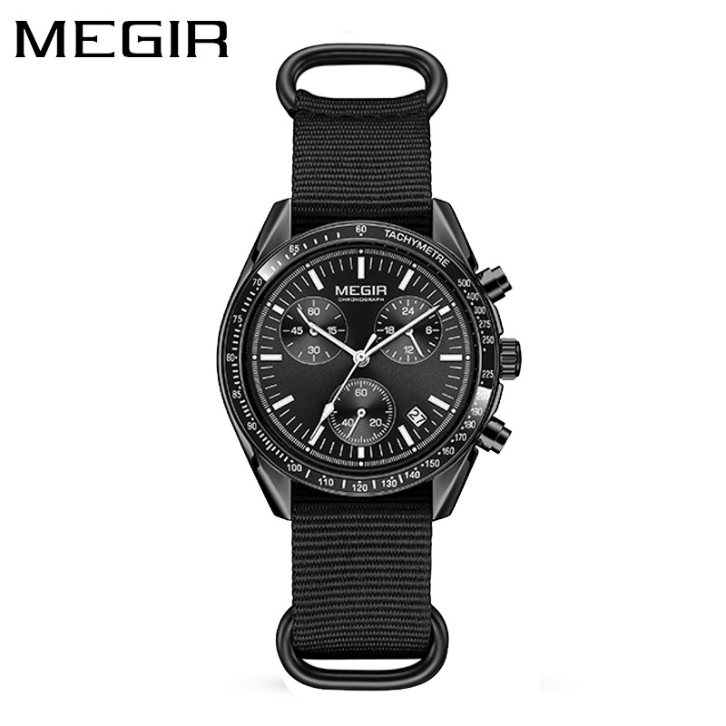 MEGIR 2247 Neue Luxus Herrenuh – Canvas Strap Watch Bewertung und Preis