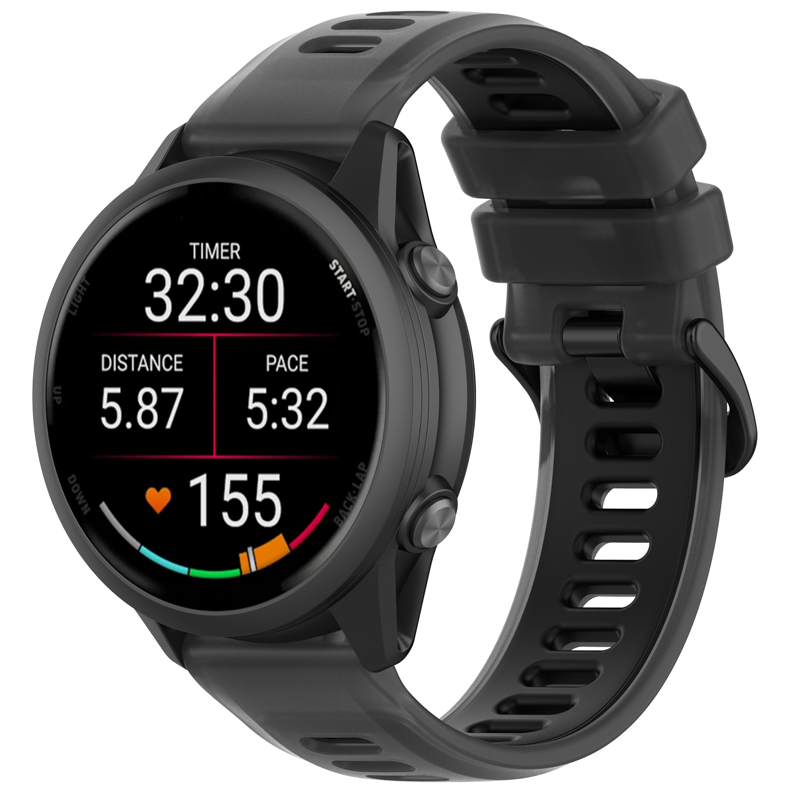 22 mm 20 mm transparentes zwei – Silicone Watch Band 22Mm Bewertung und Preis