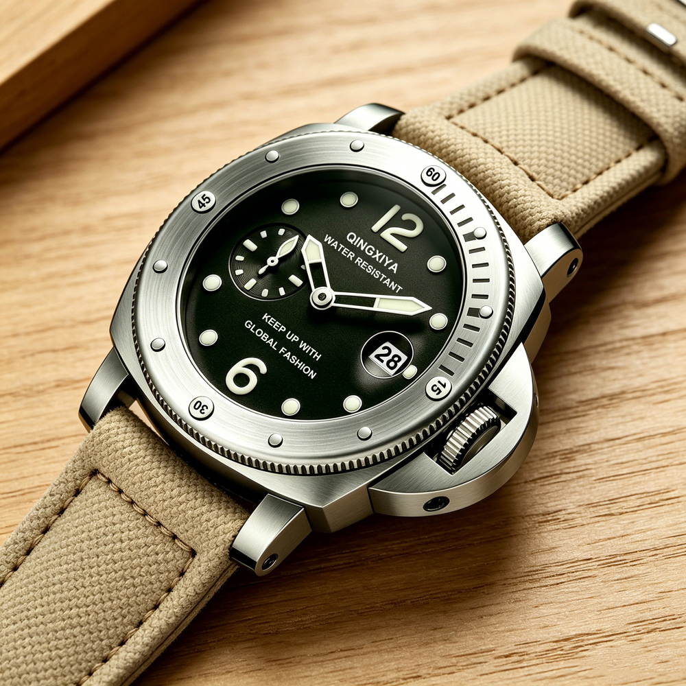 QINGXIYA Sportliche Herren-Qua – Canvas Strap Watch Bewertung und Preis