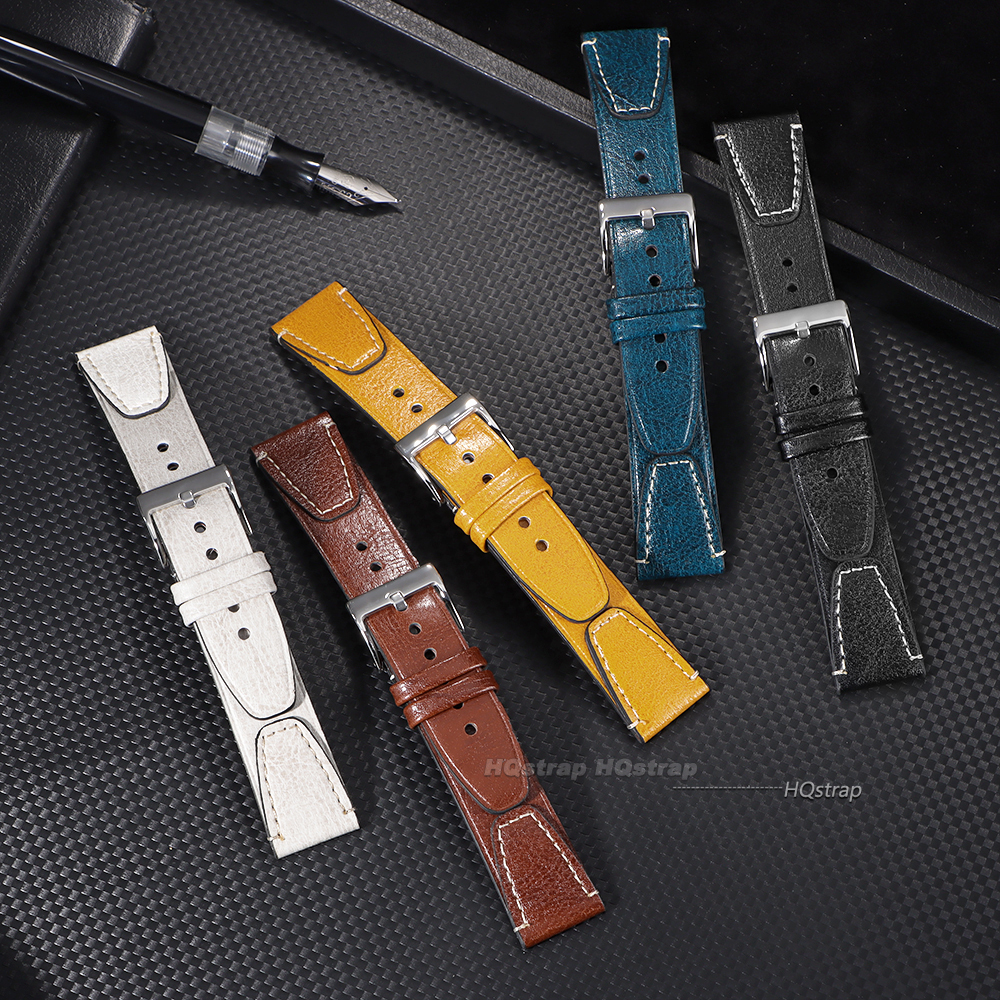 Vintage 20mm 22mm Ölwachs Lede – Suede Strap Watch Bewertung und Preis