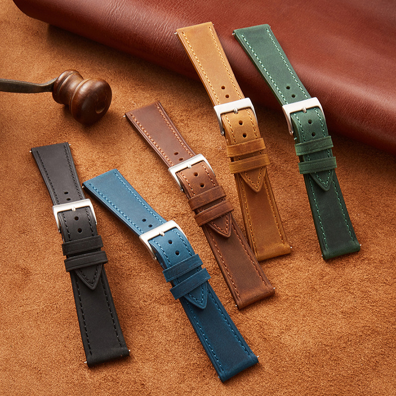 Vintage Uhrenarmband Schnellve – Leather Strap Quick Release Bewertung und Preis