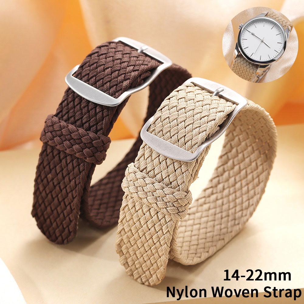 14mm 16mm 18mm 20mm 22mm geweb – Perlon Strap Woven Bewertung und Preis