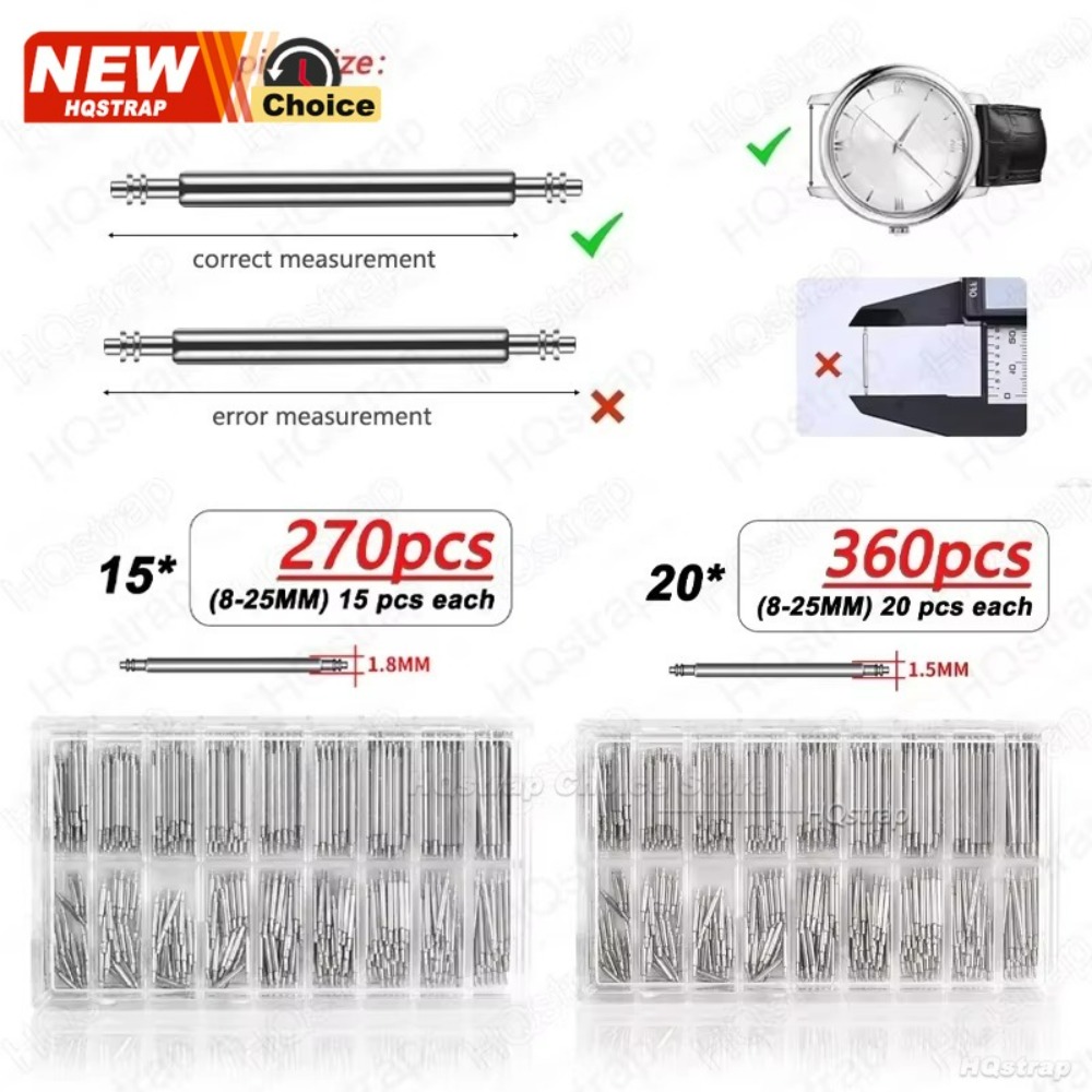 1/2set Edelstahl Frühling Bars – Spring Bar Tool Set Bewertung und Preis