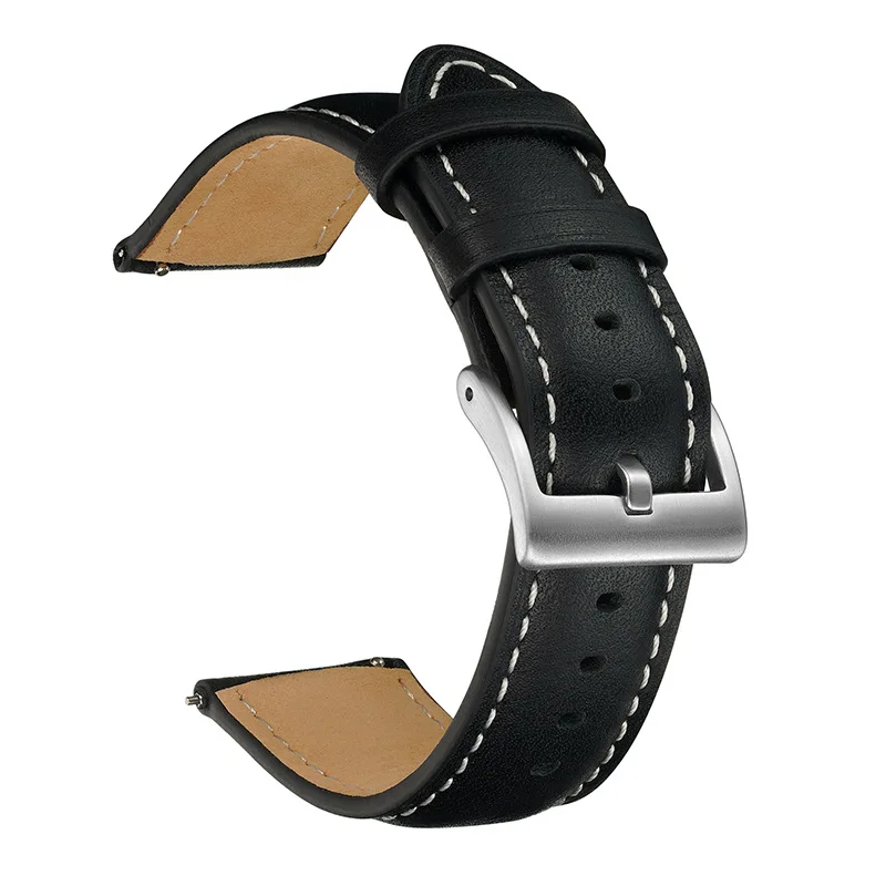 14mm 16mm 18mm 20mm 22mm Echte – Leather Strap Quick Release Bewertung und Preis