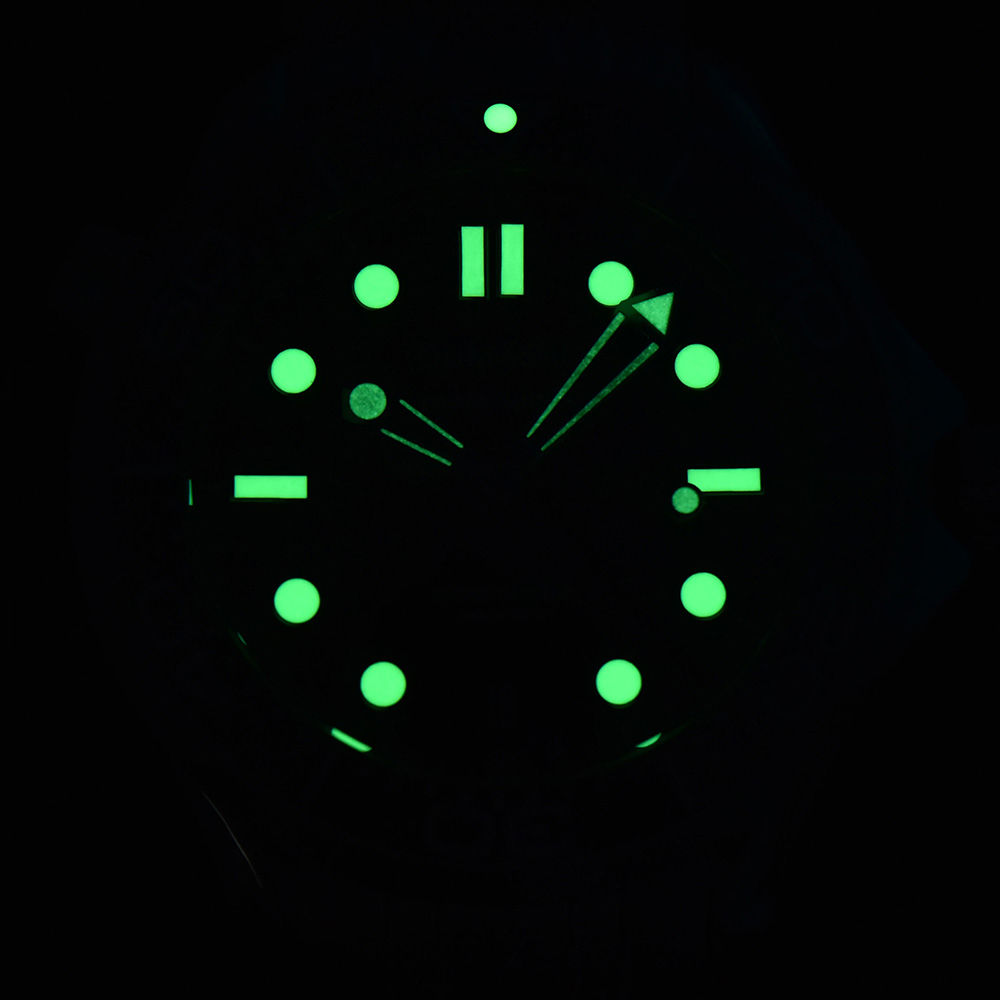 42 mm Herrenuhr mit leuchtende – Stainless Bracelet Diver Bewertung und Preis