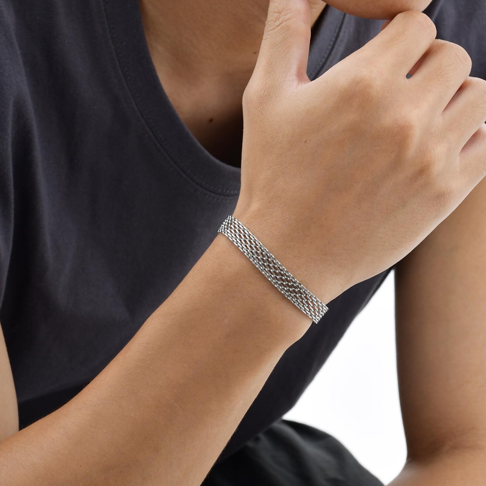 3/8 mm Mesh-Armband mit Ketten – Mesh Strap Metal Bewertung und Preis