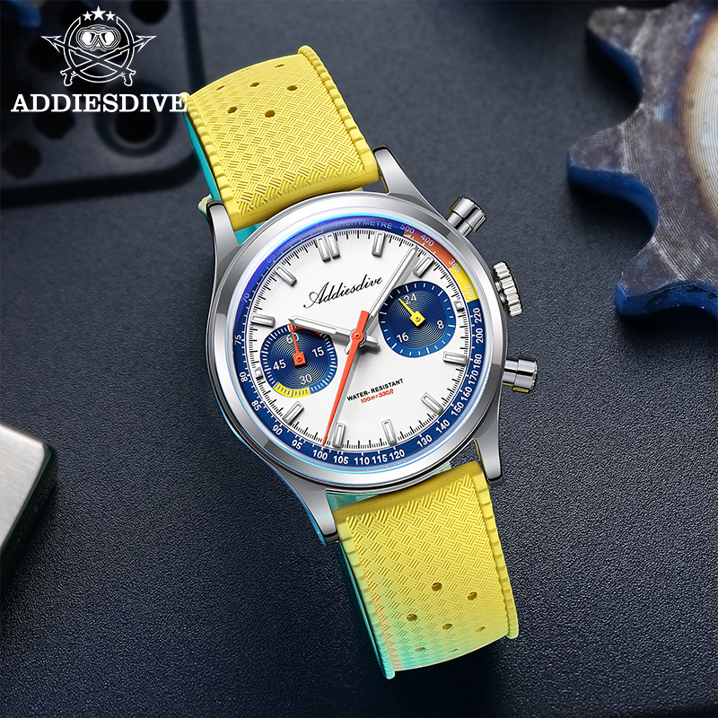 ADDIESDIVE Modische Herren-Qua – Rubber Strap Diver Bewertung und Preis