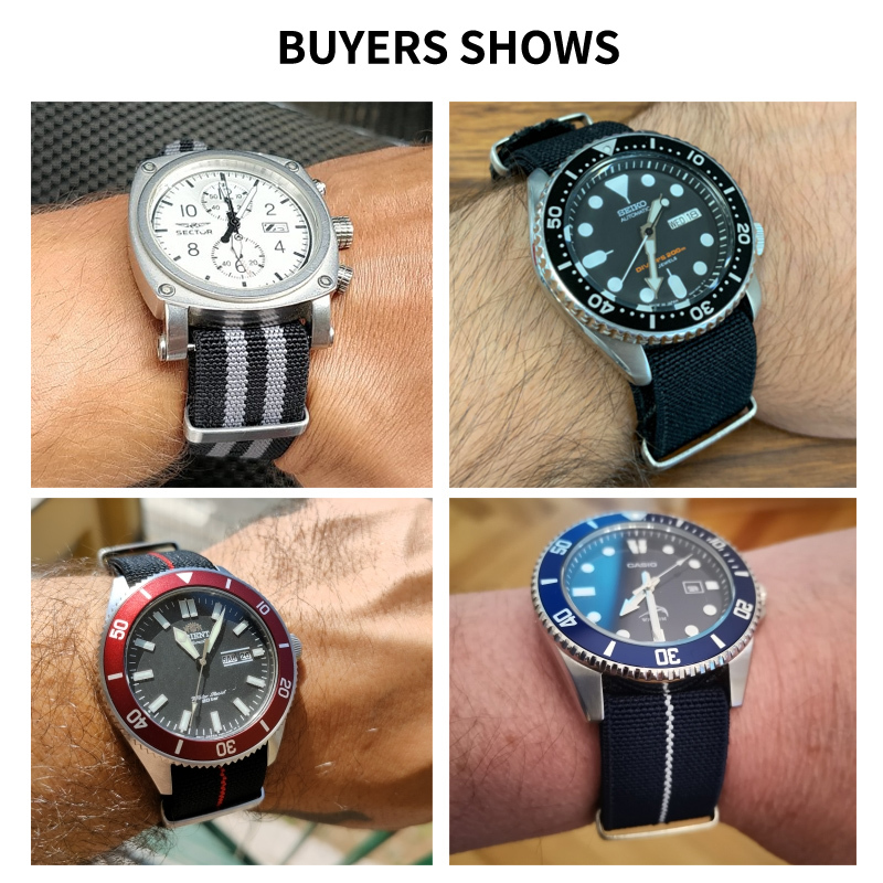 60er Jahre Französisches Armee – Nato Strap Nylon Bewertung und Preis