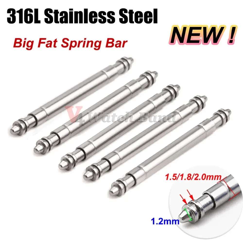 316L Edelstahl Big Fat Uhrenar – Spring Bar Tool Set Bewertung und Preis