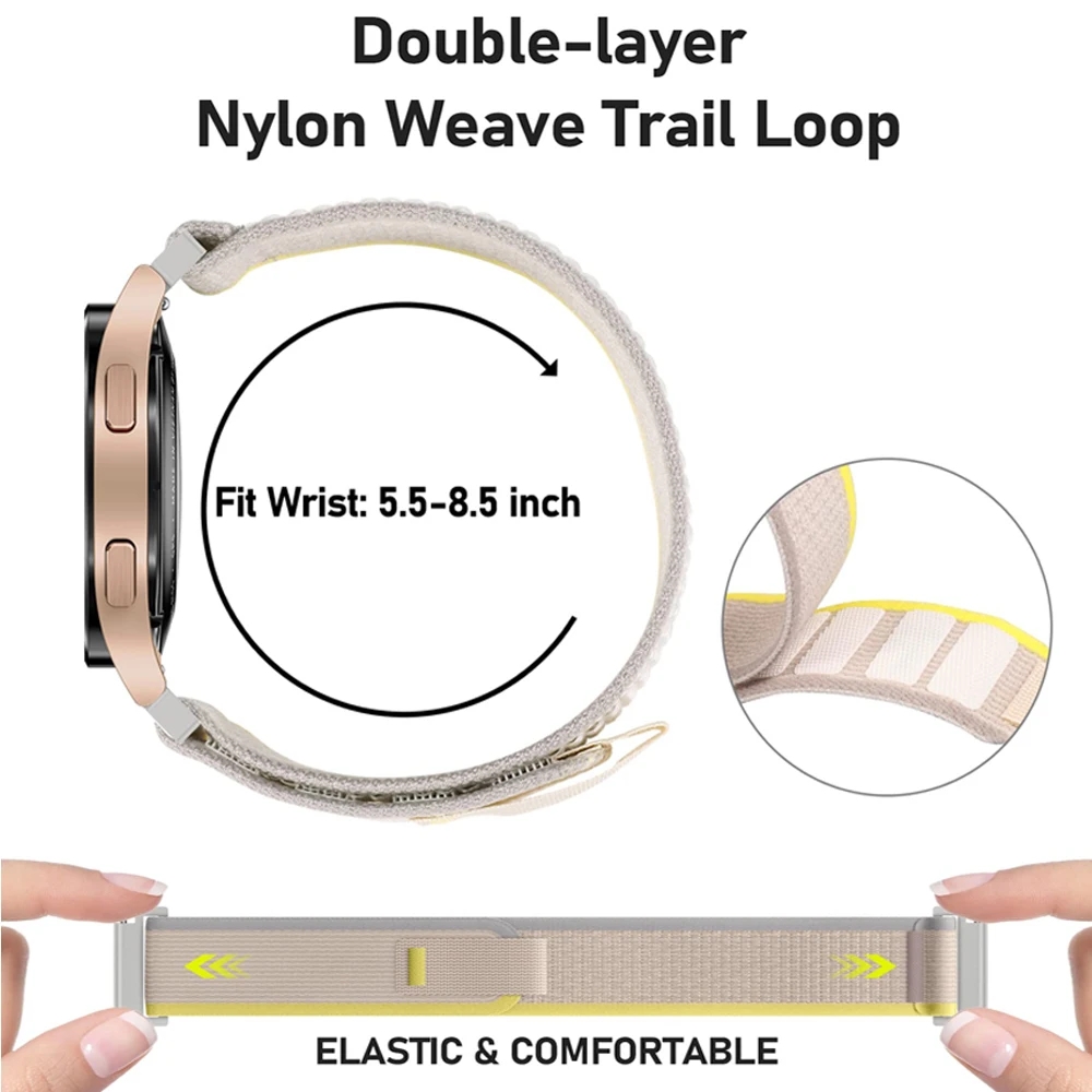 Für Xiaomi Redmi Uhr 4, Nylon  – Sport Loop Velcro Bewertung und Preis