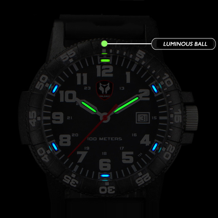 Hnlgnox Mens Pilot Uhren Sport – Rubber Strap Diver Bewertung und Preis