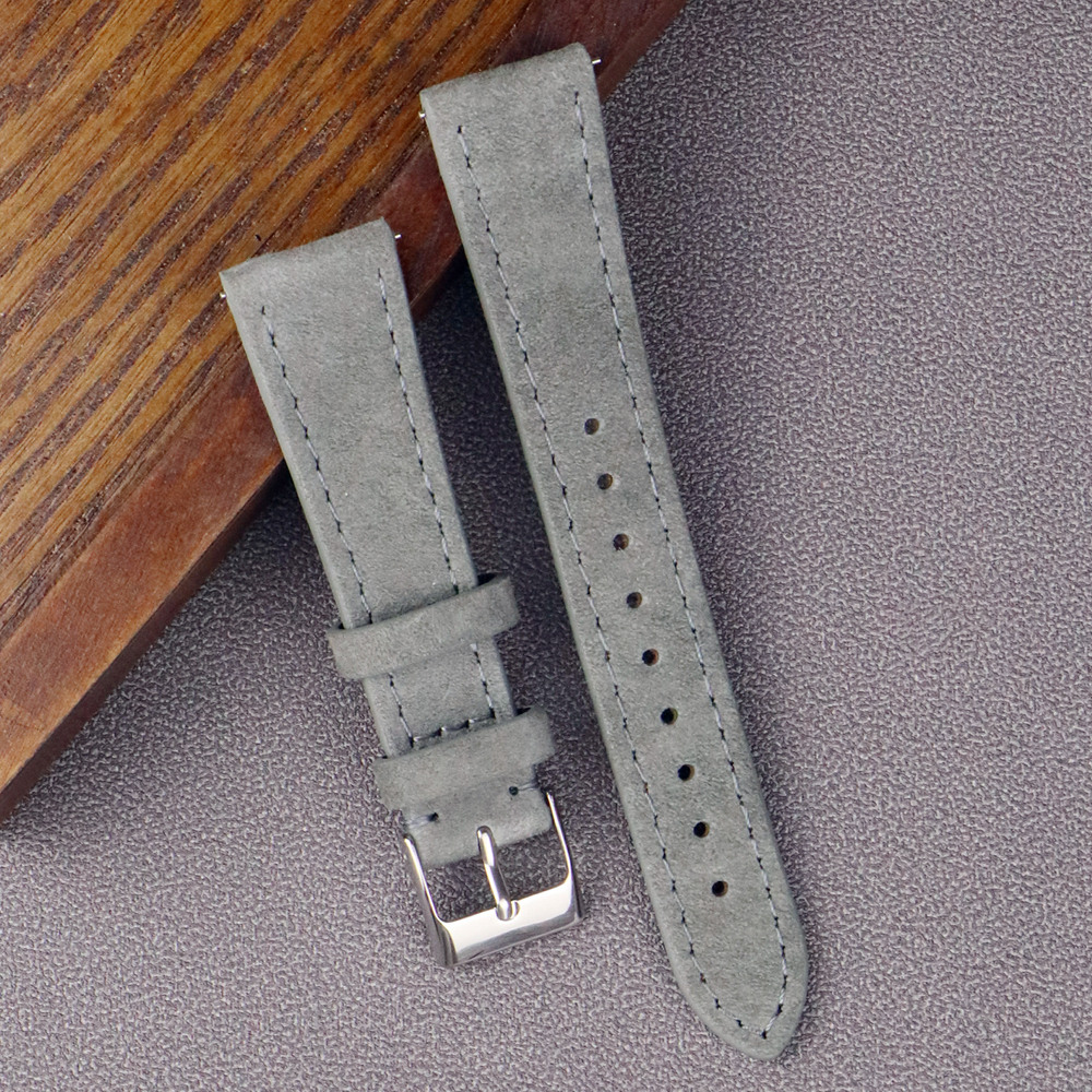 Premium Leder Wildleder Uhrena – Suede Strap Watch Bewertung und Preis