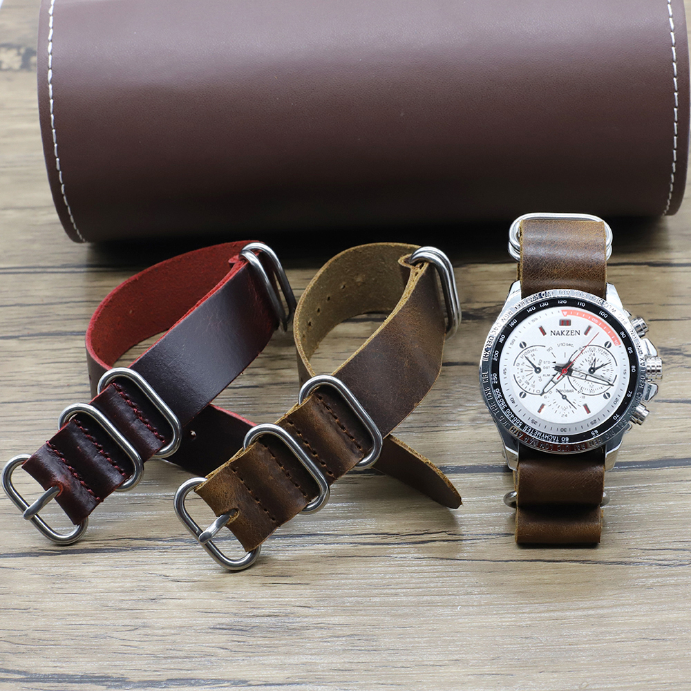 Echtes Leder Uhrenarmband 18mm – Nato Strap Nylon Bewertung und Preis