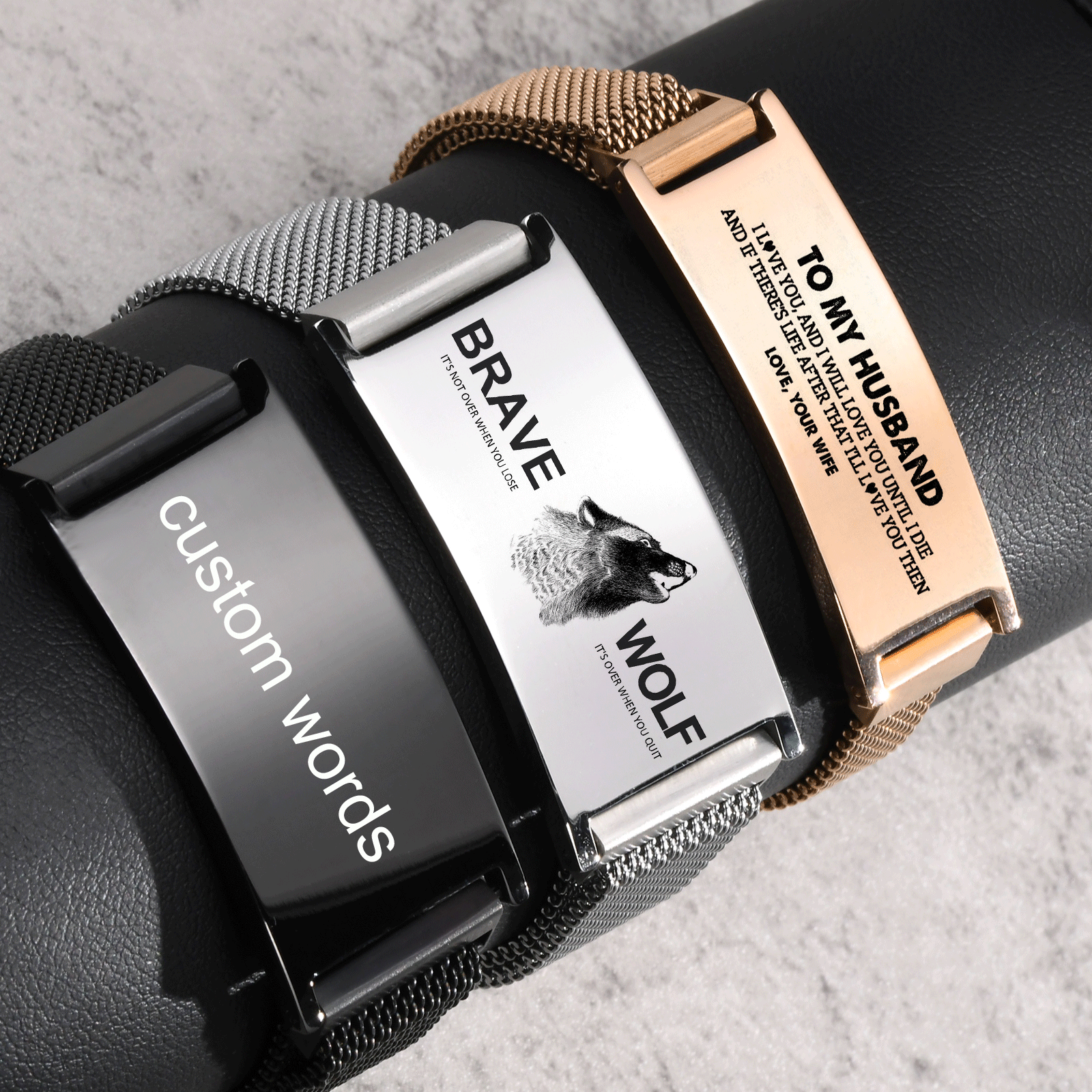 Klobige magnetische Mesh-Armbä – Mesh Strap Metal Bewertung und Preis
