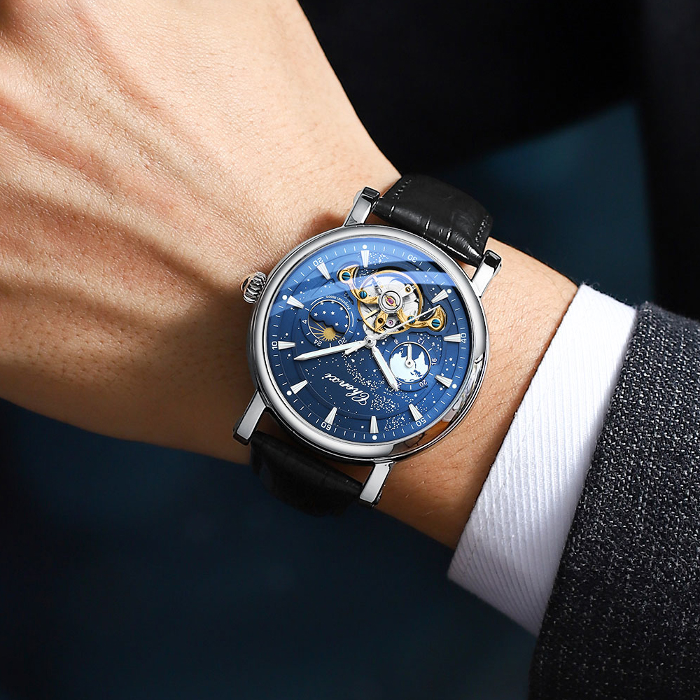 CHENXI Neue männer Automatisch – Leather Watch Band Men Bewertung und Preis