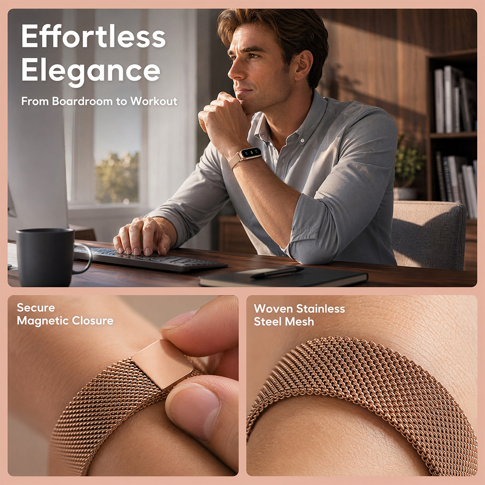 Milanese-Uhrenarmband für Fitb – Mesh Strap Metal Bewertung und Preis