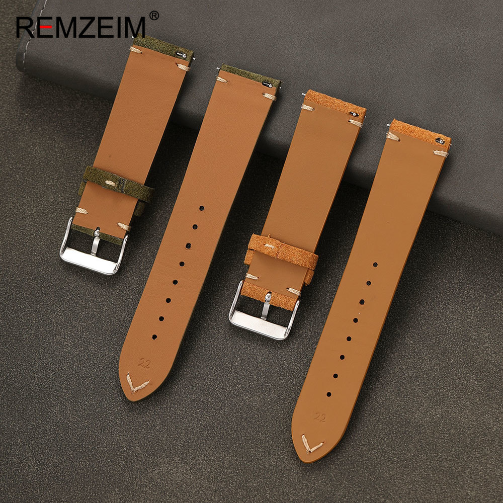 Unisex Wildleder Uhrenarmband  – Suede Strap Watch Bewertung und Preis