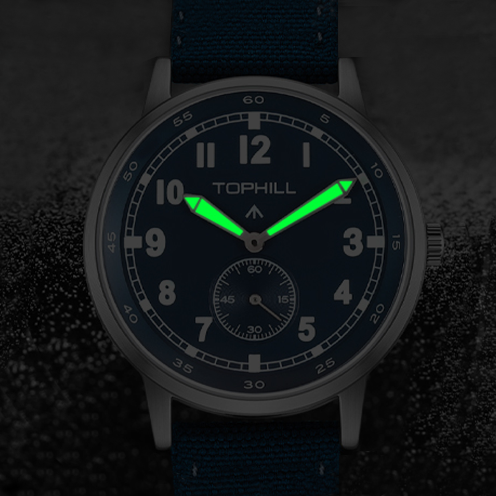 2025 neue TOPHILL TW099G 40mm  – Canvas Strap Watch Bewertung und Preis