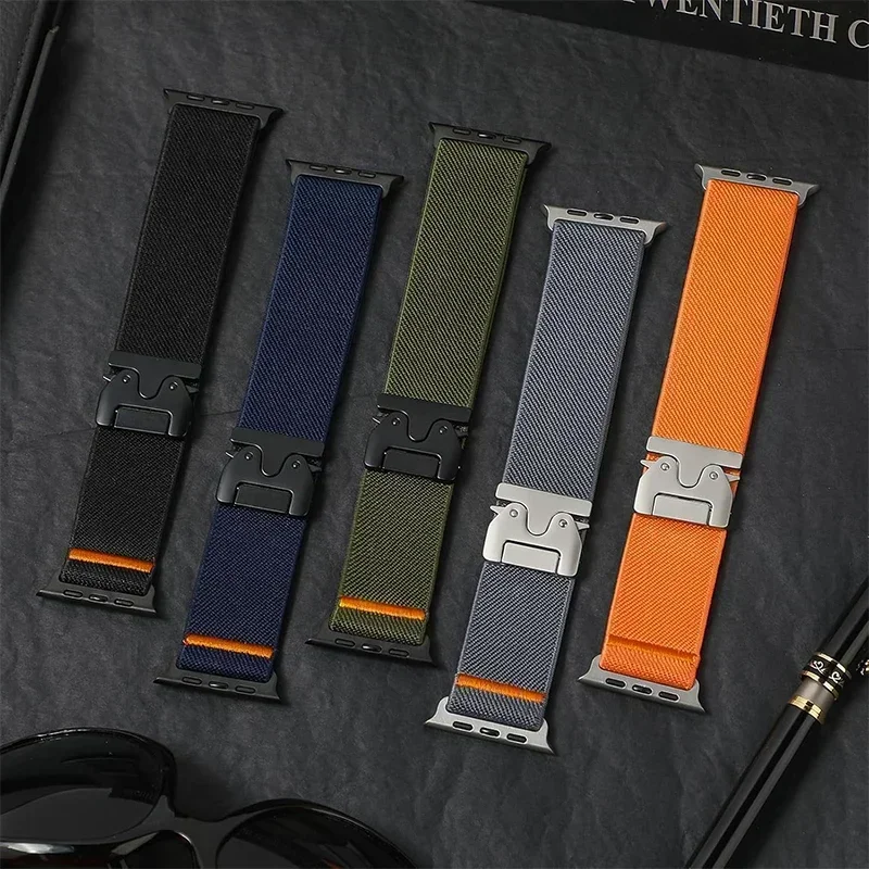 Fallschirmarmband für Apple Wa – Parachute Strap Elastic Bewertung und Preis