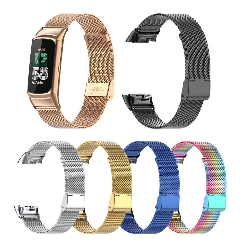 Geeignet für Fitbit Charge 5/6 – Mesh Strap Metal Bewertung und Preis