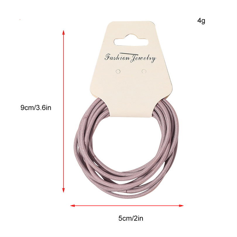 10PCS Frauen Mädchen Einfache  – Silicone Band Women Bewertung und Preis