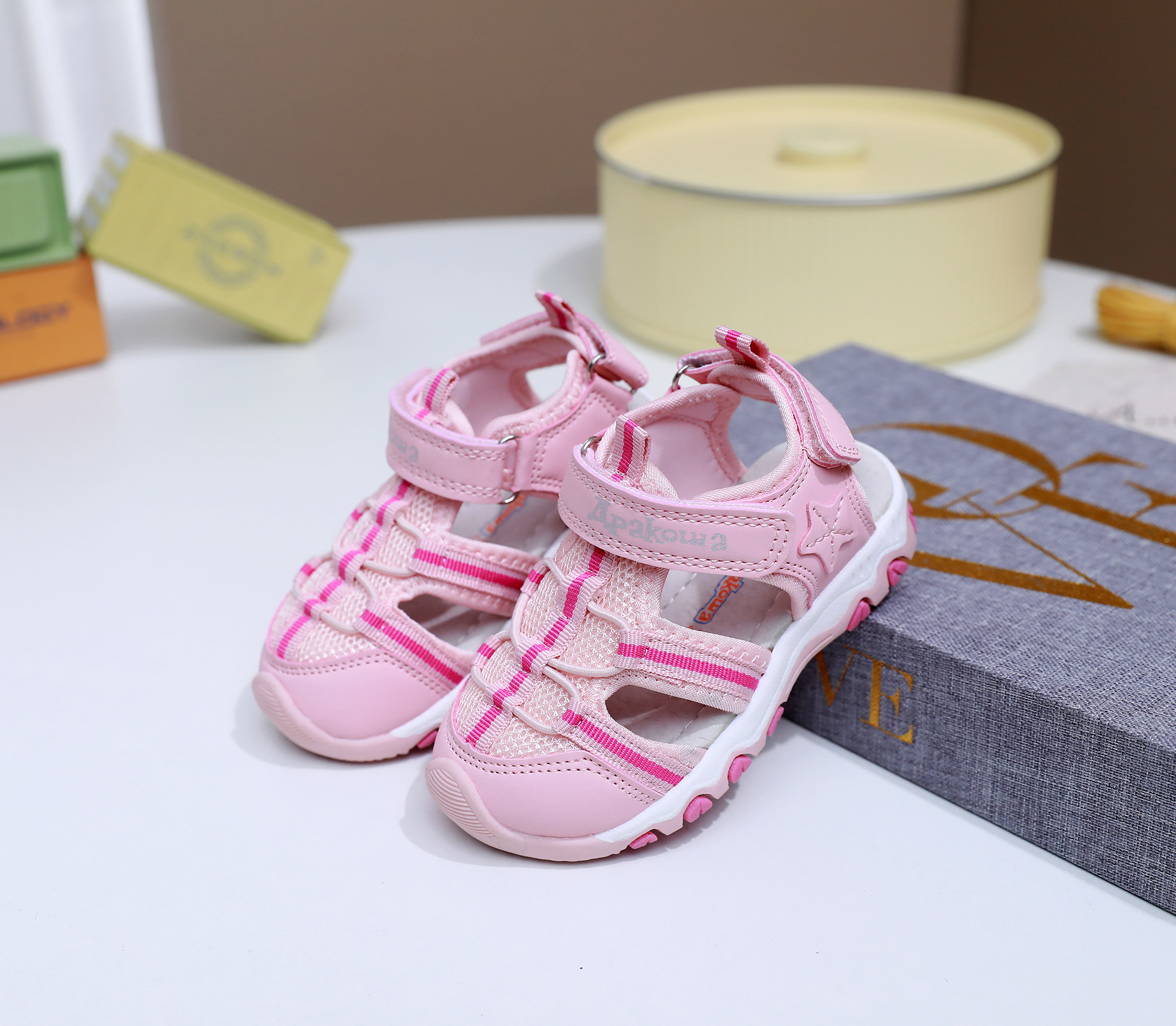 Neue Sommer-Kindersandalen mit – Sport Loop Velcro Bewertung und Preis