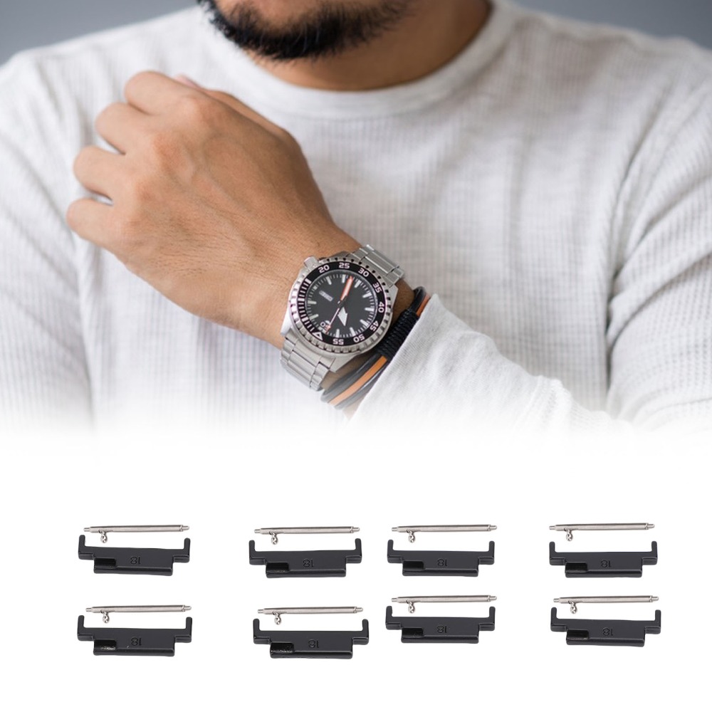 4 Paar Metall-Uhrenarmbandadap – Strap Change Adapter Bewertung und Preis