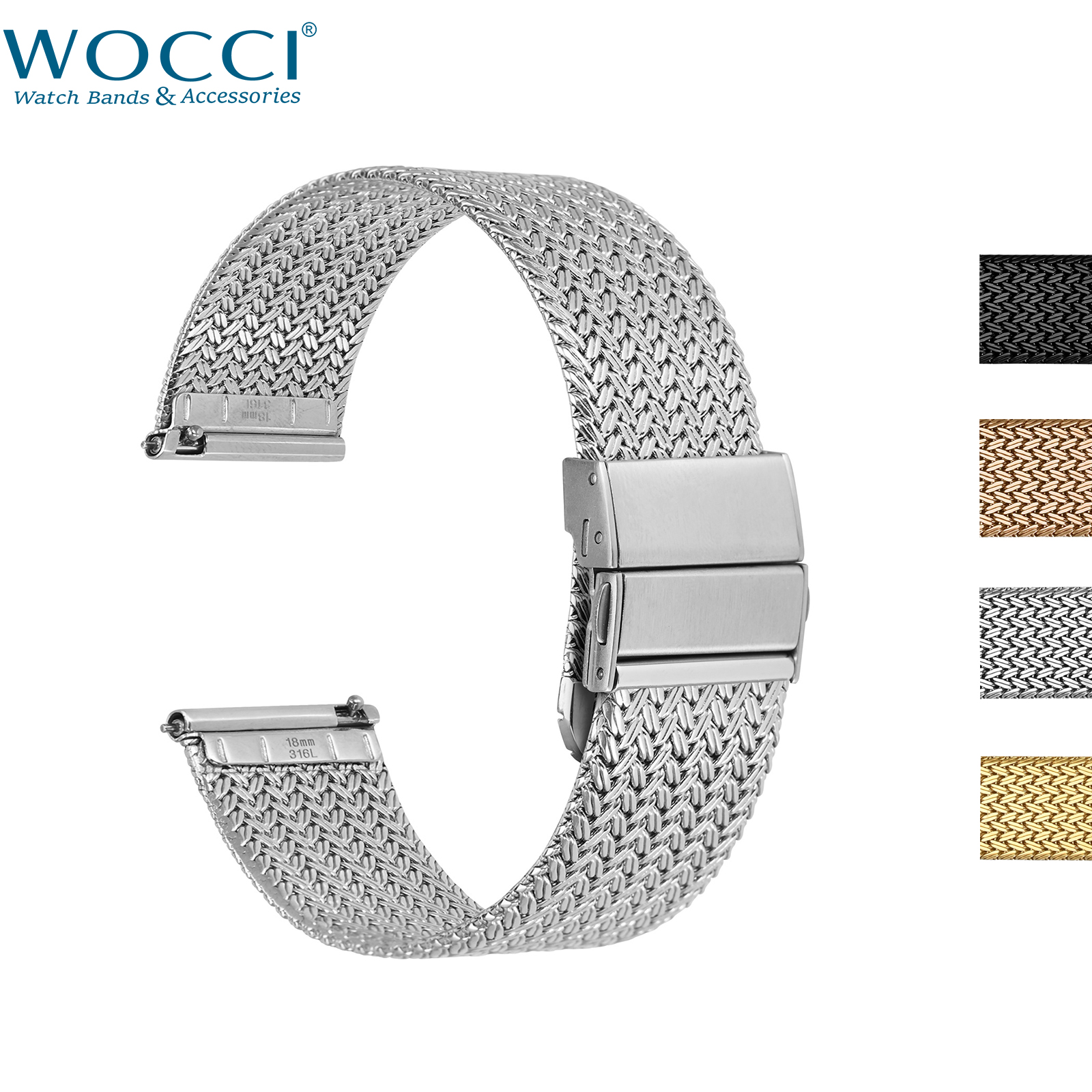 WOCCI Elite Metall-Uhrenarmban – Mesh Strap Metal Bewertung und Preis