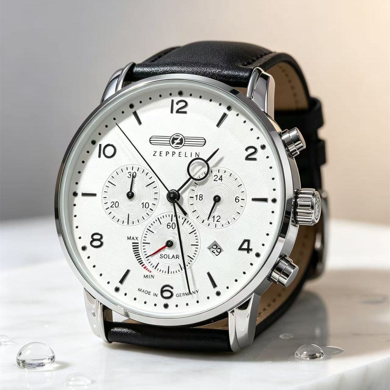 Zeppelin Airship Automatik-Dat – Leather Watch Band Men Bewertung und Preis