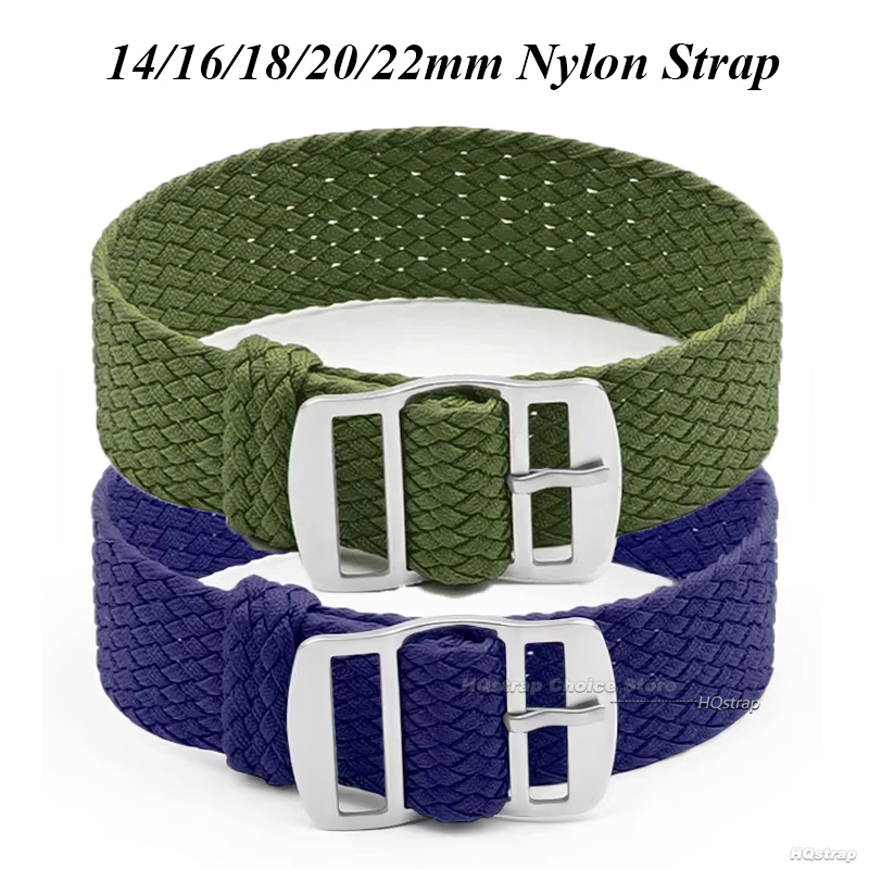 16mm 18mm 20mm 22mm Armband fü – Perlon Strap Woven Bewertung und Preis