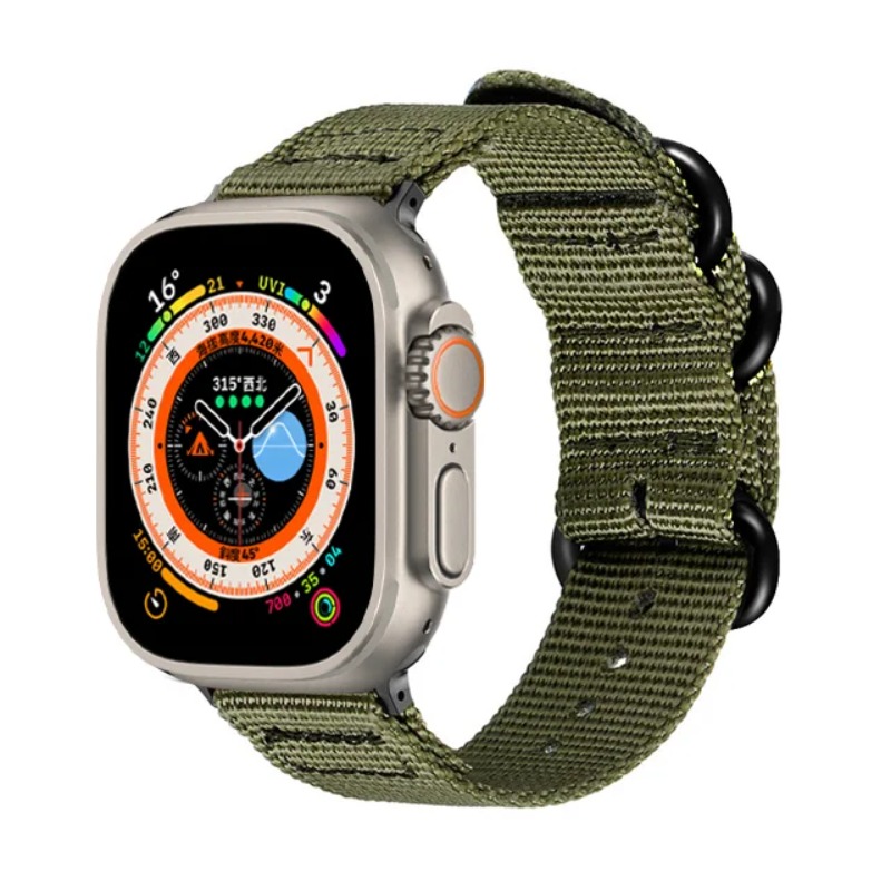 Nylon-Canvas-Armband für Apple – Canvas Strap Watch Bewertung und Preis