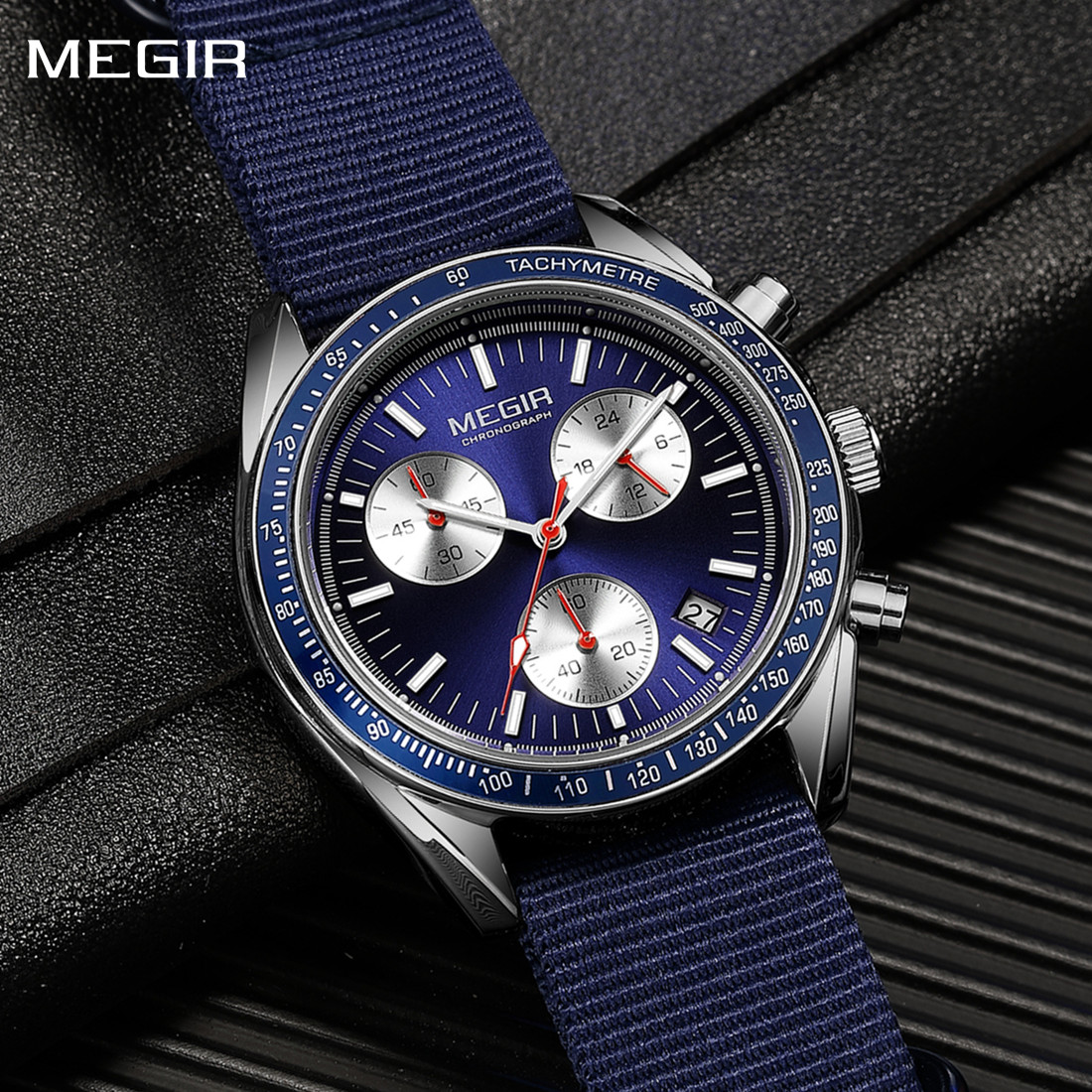 MEGIR Chronograph Leinwand Str – Canvas Strap Watch Bewertung und Preis