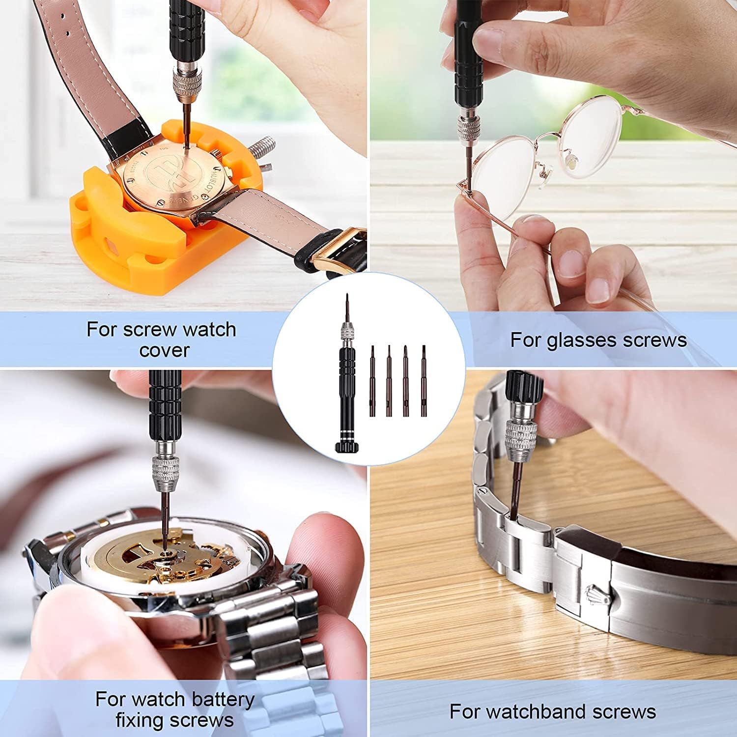 32 stücke Uhr Batterie Ersatz  – Spring Bar Tool Set Bewertung und Preis