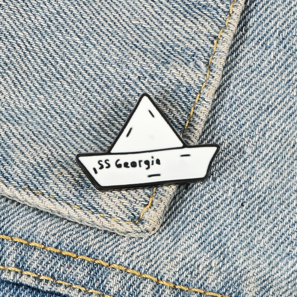 Papier Boot Emaille Pin SS Geo – Buckle Pin Ss Bewertung und Preis