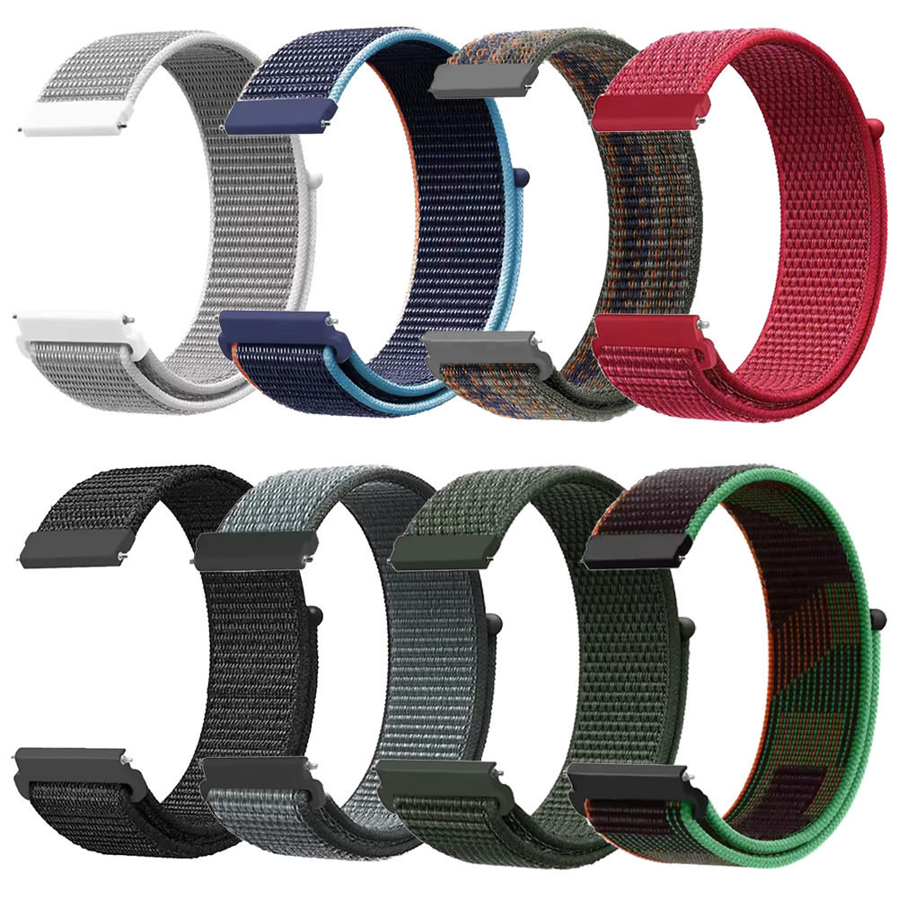 2 Stücke 22mm Nylon Sport Armb – Sport Loop Velcro Bewertung und Preis