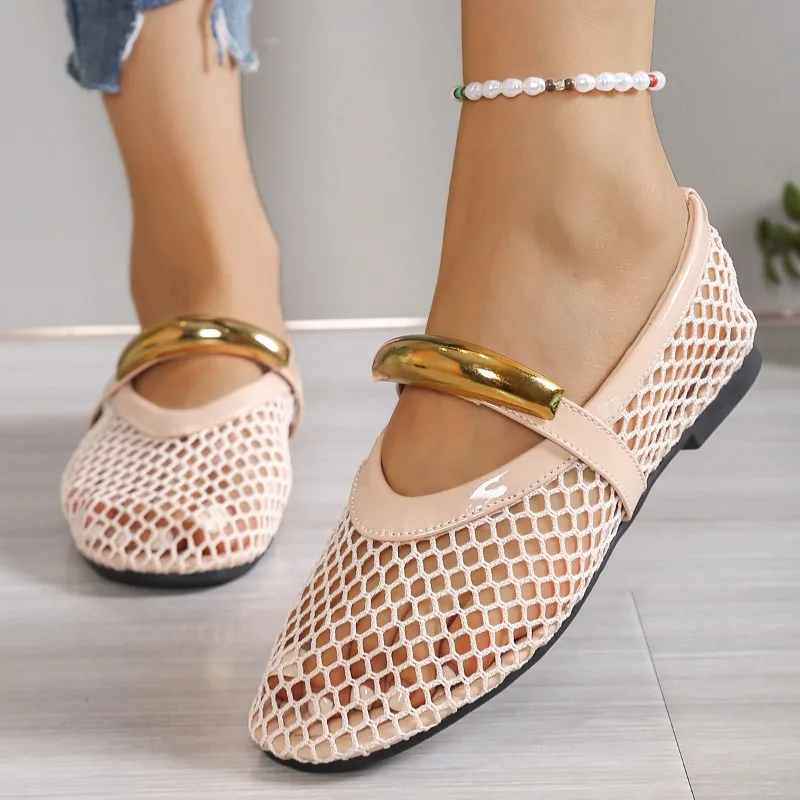 Atmungsaktive Sommer-Sandalen  – Mesh Strap Metal Bewertung und Preis