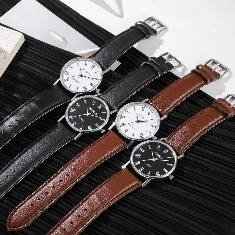 Berühmte Marke Männer Quarzuhr – Leather Watch Band Men Bewertung und Preis