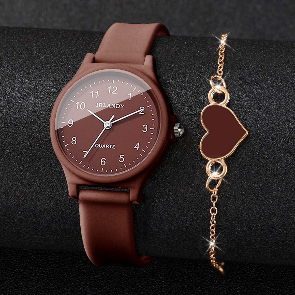 2 Stück Modische Arabische Zif – Silicone Band Women Bewertung und Preis