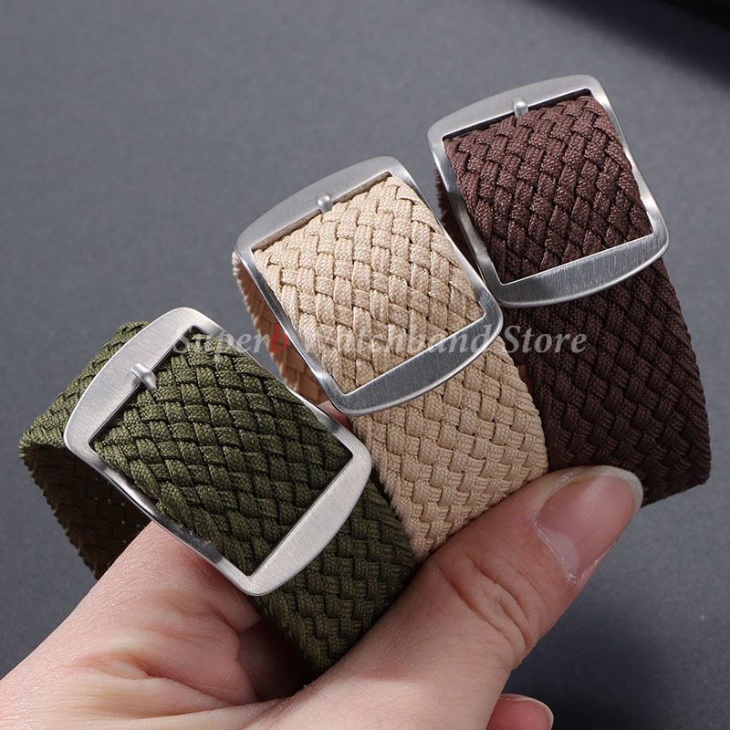 Nylon gewebtes Canvas-Uhrenarm – Perlon Strap Woven Bewertung und Preis