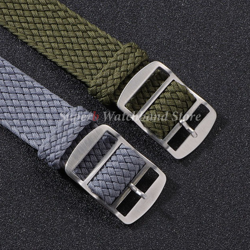 Nylon gewebtes Canvas-Uhrenarm – Perlon Strap Woven Bewertung und Preis