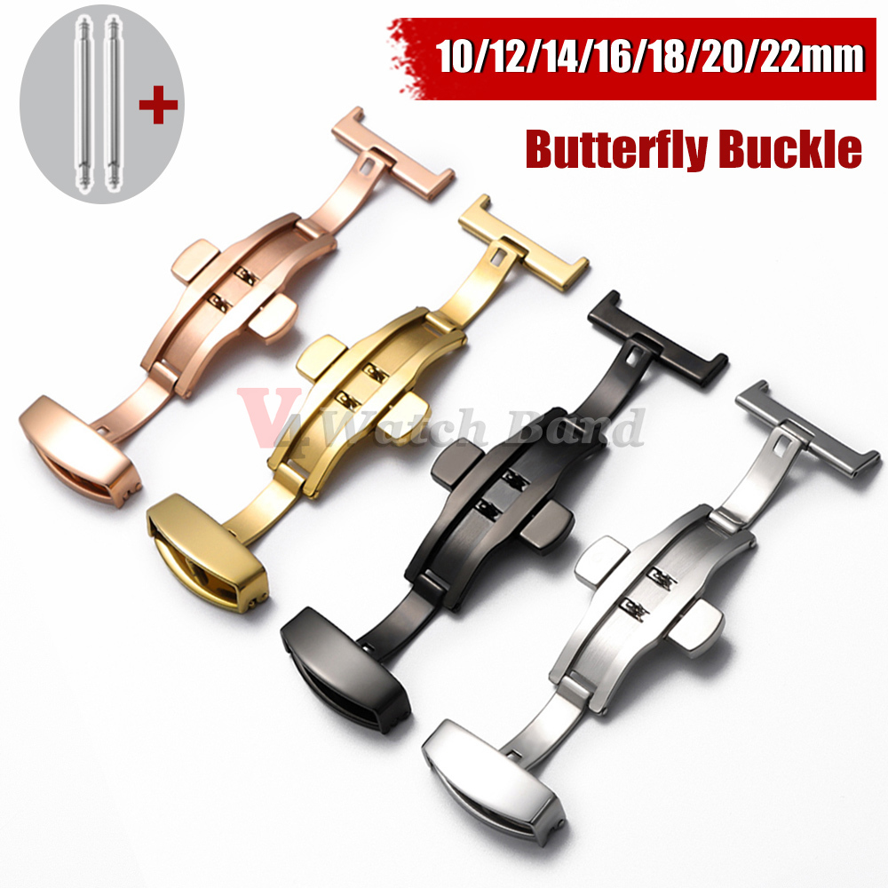 Edelstahl-Faltschließe für Uhr – Butterfly Clasp Deployant Bewertung und Preis