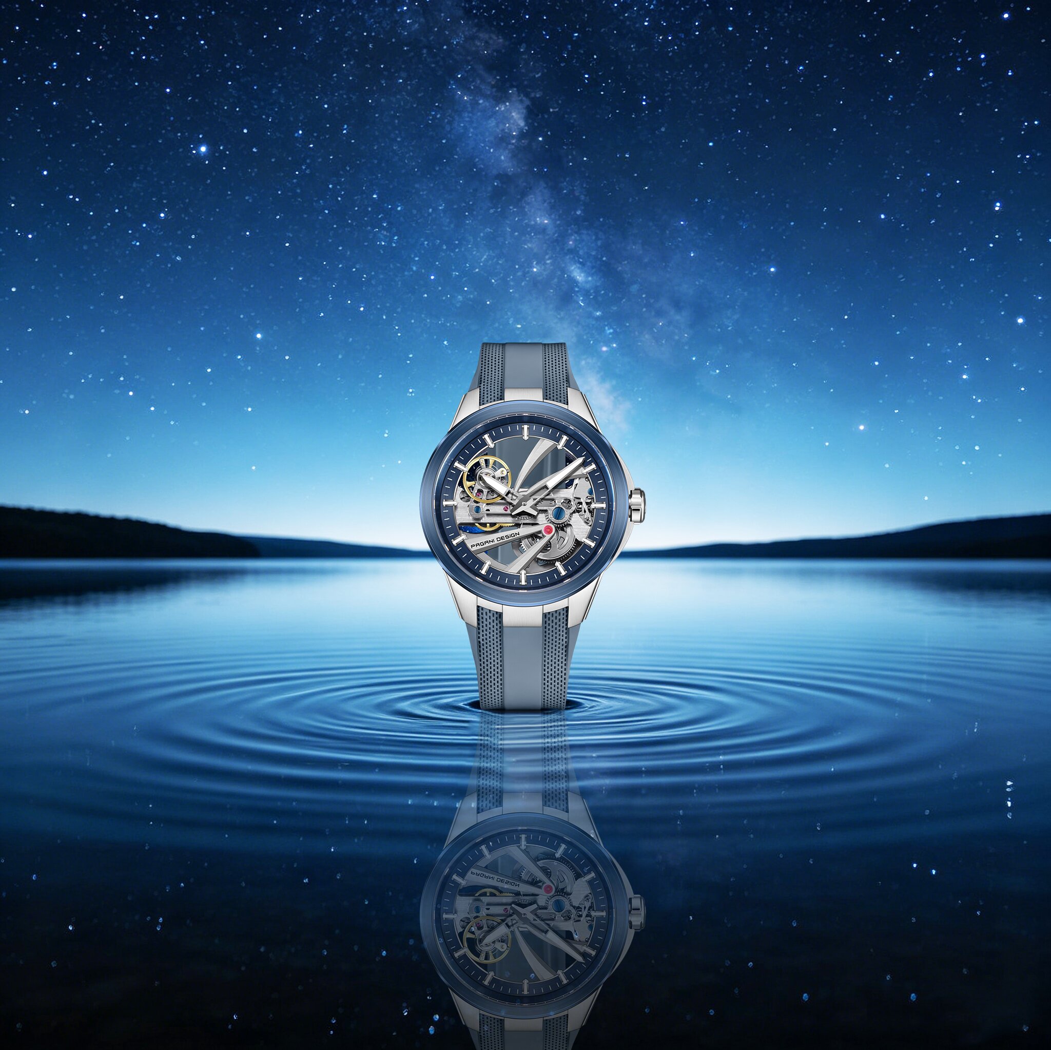 PAGANI DESIGN Herren Trendige  – Rubber Strap Diver Bewertung und Preis
