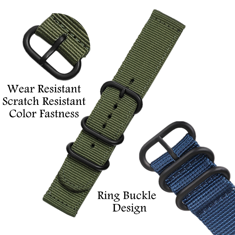 20 mm 22 mm Canvas Sport Nylon – Canvas Strap Watch Bewertung und Preis