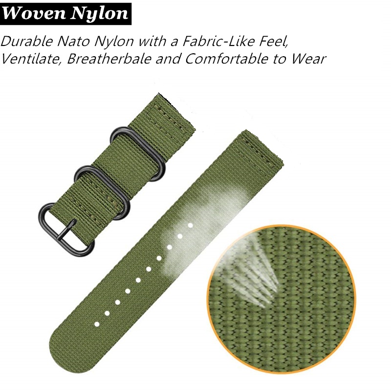 20 mm 22 mm Canvas Sport Nylon – Canvas Strap Watch Bewertung und Preis