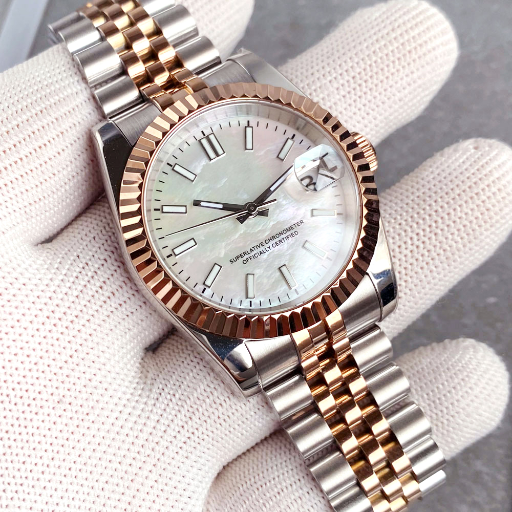 Maßgefertigte Zweifarbige Rosé – Stainless Bracelet Diver Bewertung und Preis