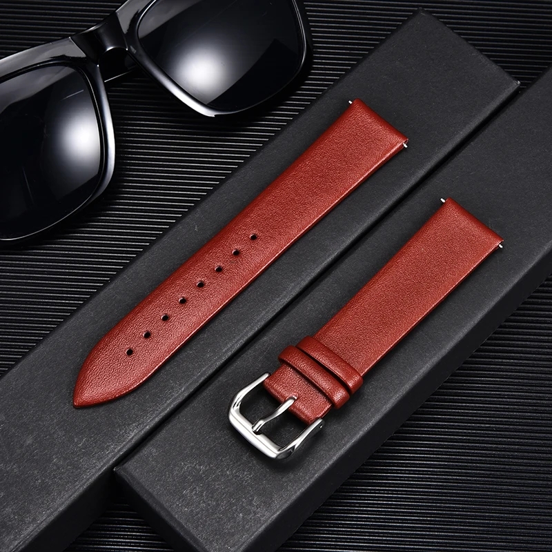 Ultradünne Uhrenarmbänder aus  – Suede Strap Watch Bewertung und Preis