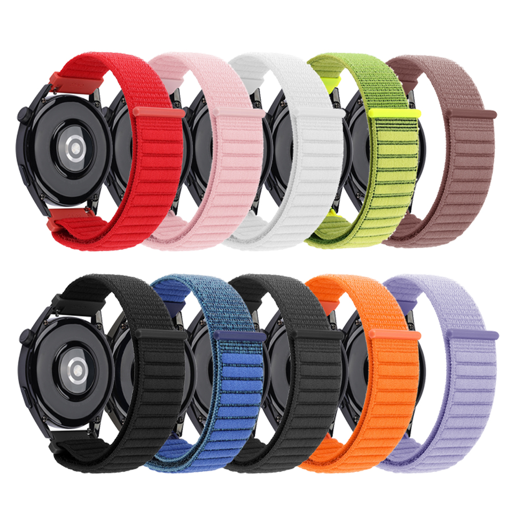 20mm 22mm Nylon-Schlaufenarmba – Sport Loop Velcro Bewertung und Preis