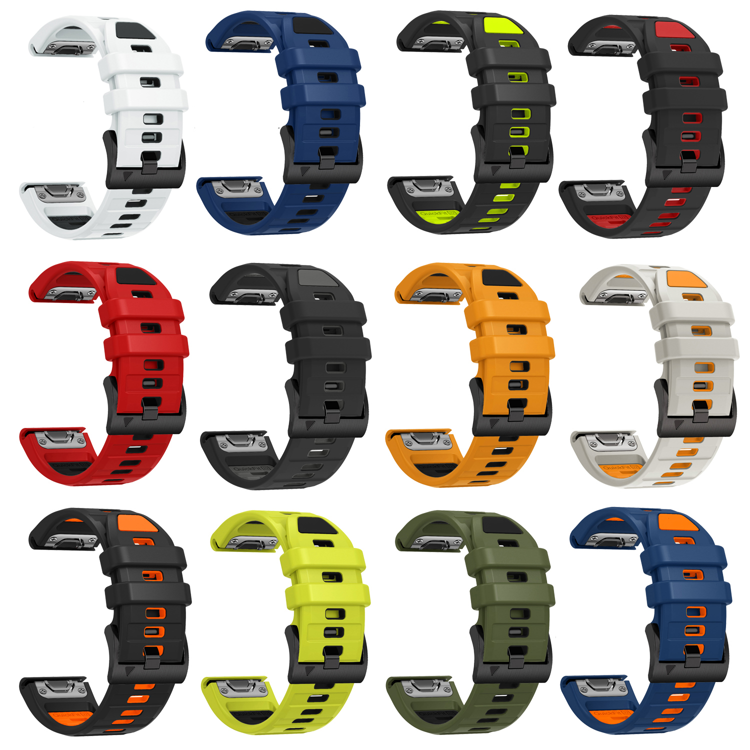 Fenix E 47 mm offizielles Quic – Silicone Watch Band 22Mm Bewertung und Preis