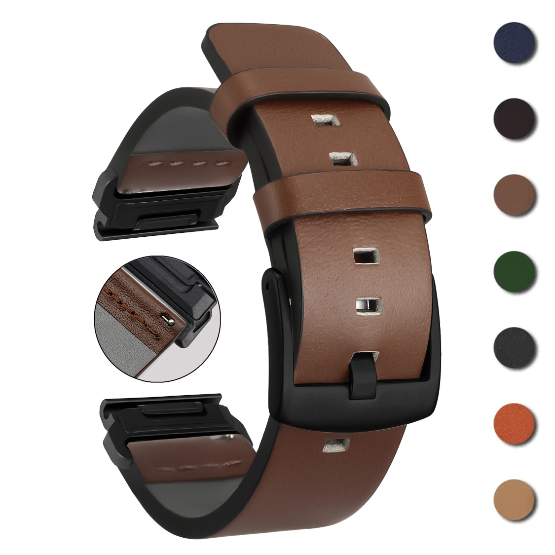 26mm 22mm Quick Fit Strap Für  – Leather Strap Quick Release Bewertung und Preis
