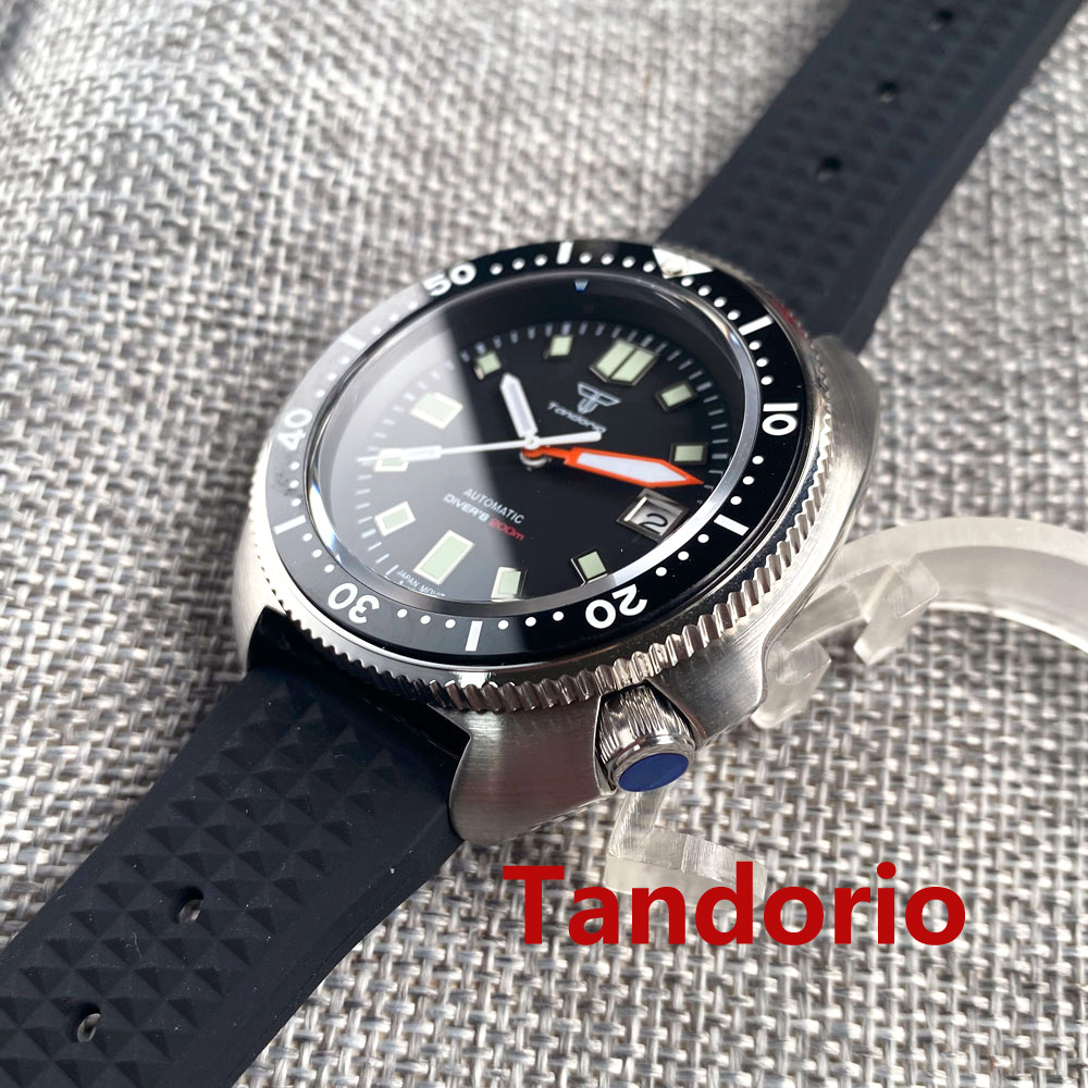 Tandorio 44mm Japan NH35/PT500 – Rubber Strap Diver Bewertung und Preis